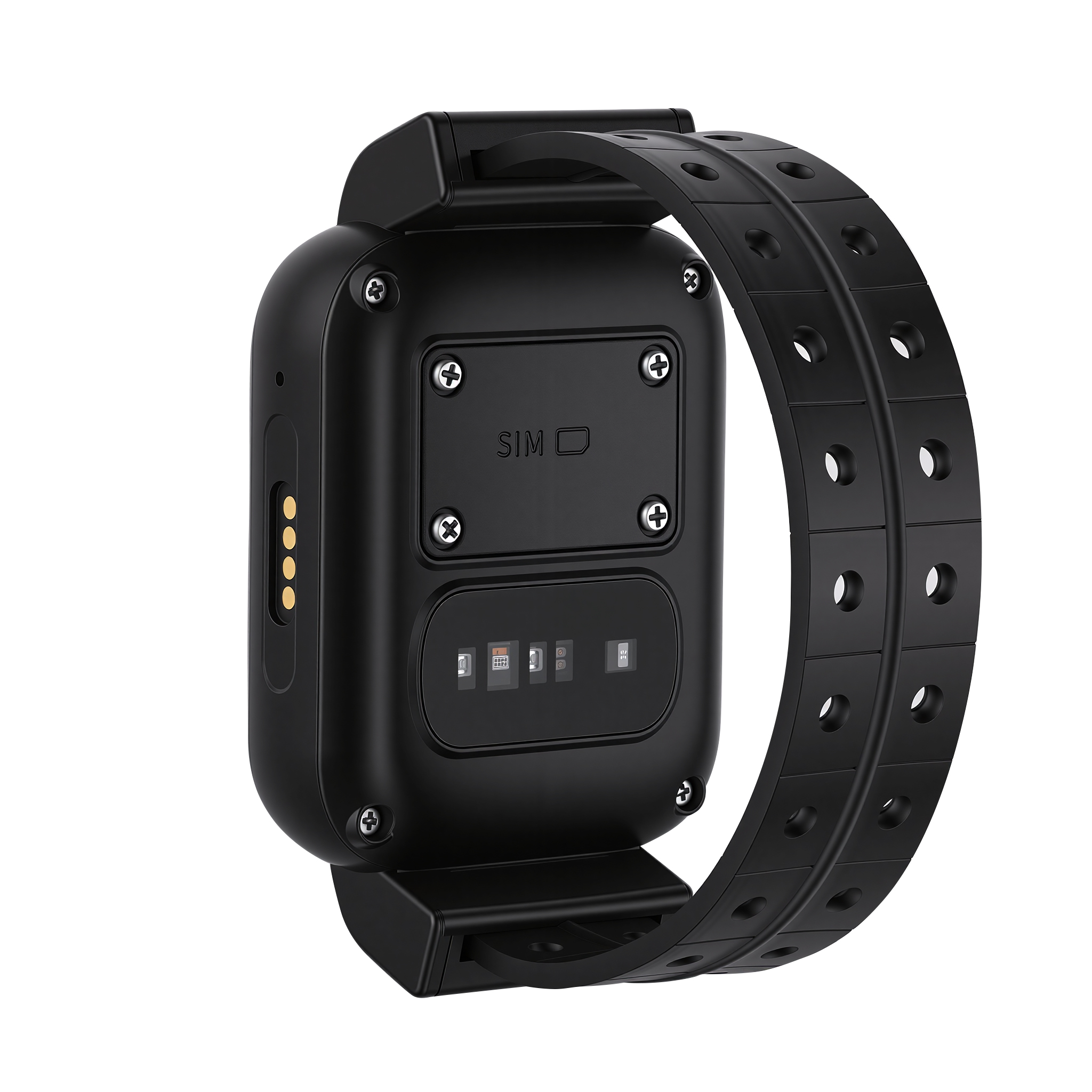 GPS Tracking Watch with Anti-Tamper Alert & Real-Time Location Waterproof